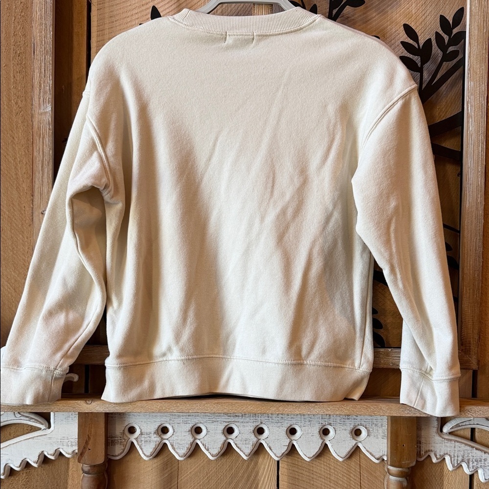 Spiritual Gangster Cream Smiley Face Sweater - Picture 4 of 4